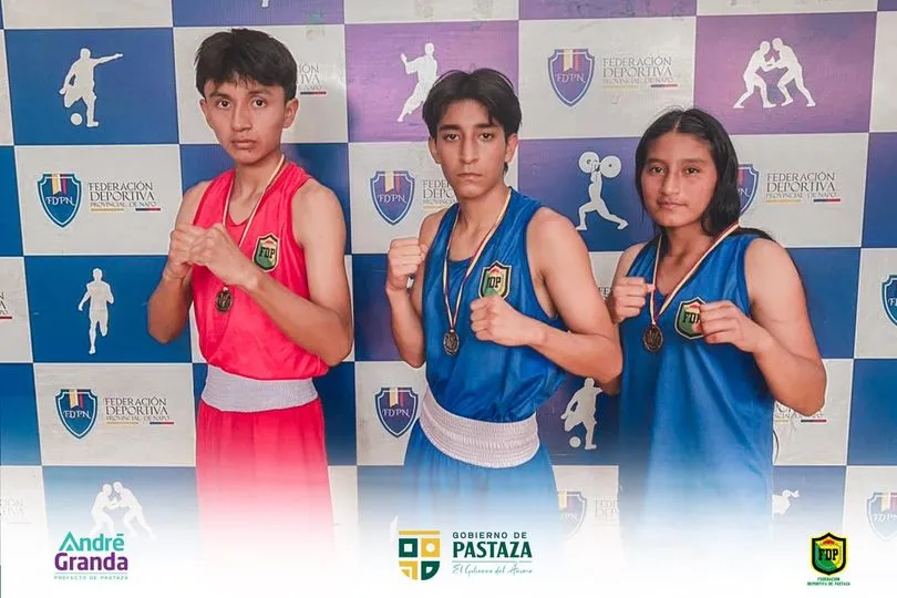felicitamos a nuestros tres medallistas