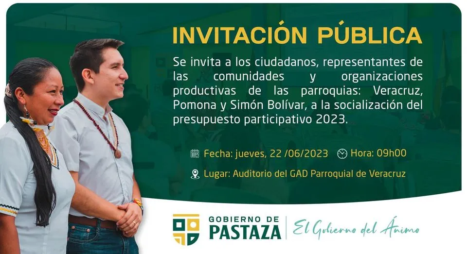 Tu participación es importante!