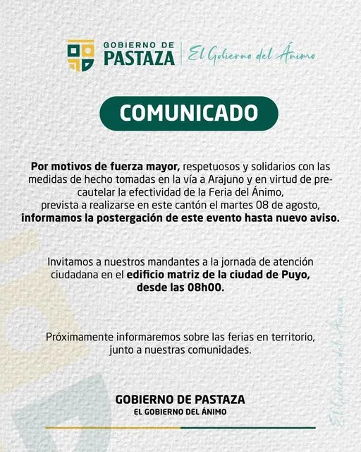 ¡COMUNICADO!