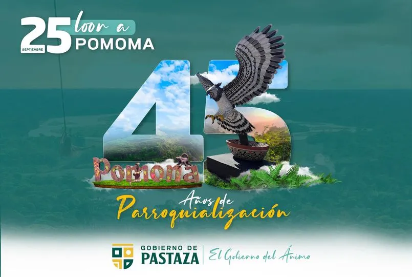 ¡Loor a Pomona la parroquia turística de Pastaza!
