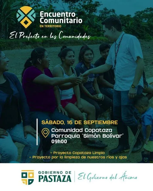 Este sábado, nuestro encuentro comunitario será en la Comunidad Copataza, de la parroquia Simón Bolivar.
