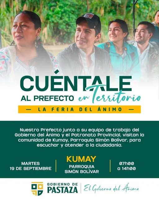 EN TERRITORIO JUNTO A LA GENTE