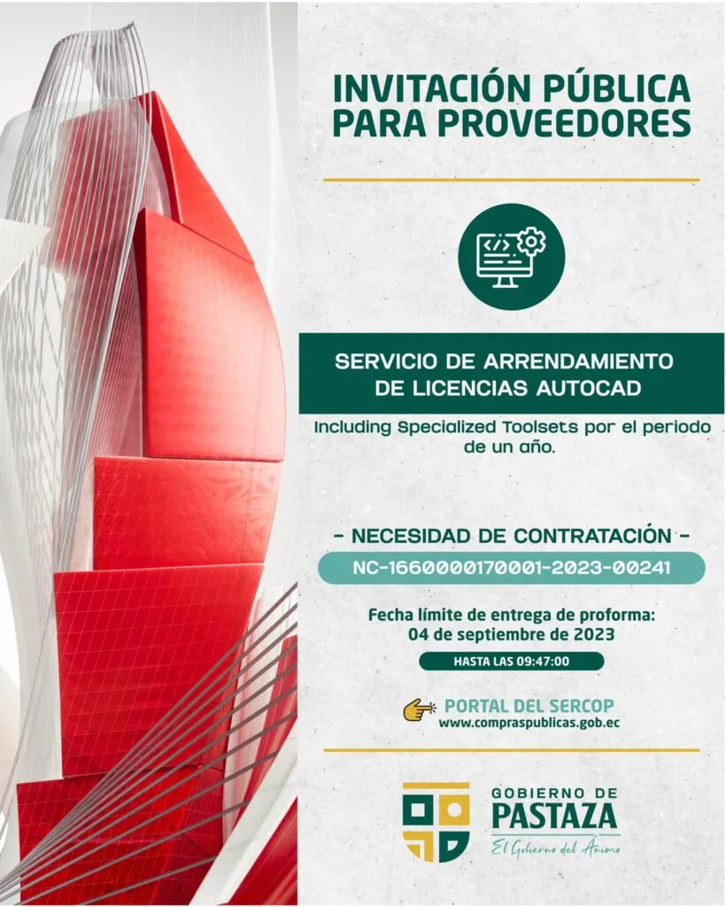 ¡Te invitamos a participar como proveedor, ahora todo es transparente!