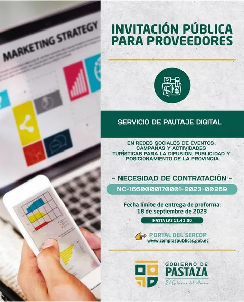¡Presenta tu oferta, ahora los procesos son transparentes, participa!