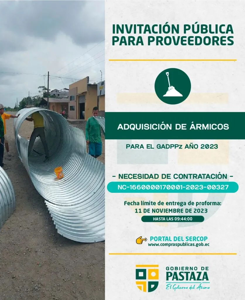 ¡Participa en nuestros procesos de compras públicas, ahora todo es transparente y con oportunidades para todos!