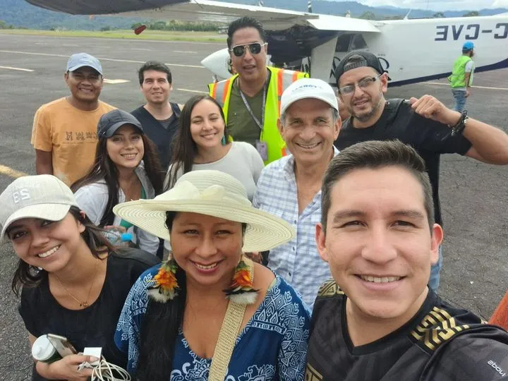En este momento rumbo a Curaray