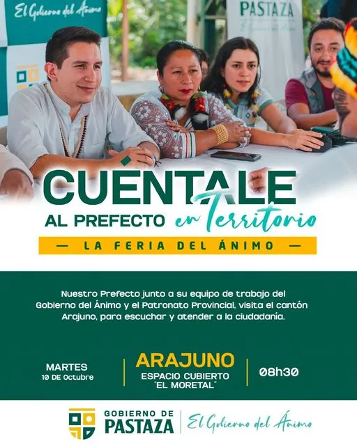 EN TERRITORIO,estaremos en el Moretal Arajuno