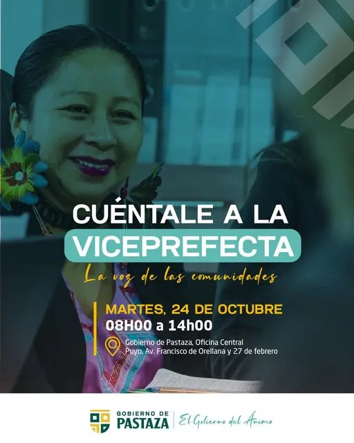 Este martes cuéntale a la Viceprefecta