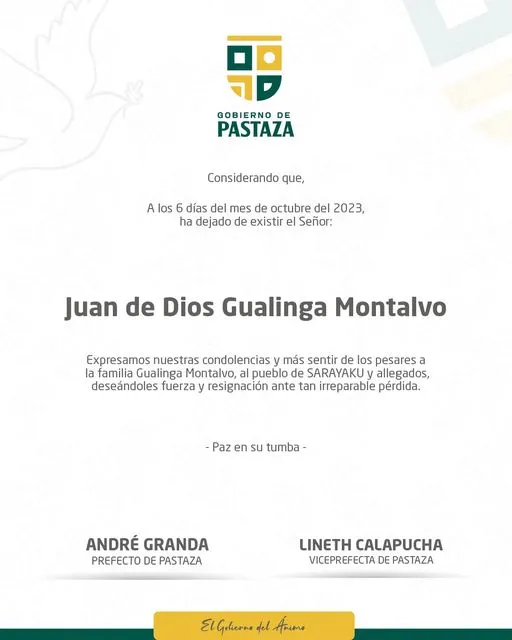 Nota de pesar