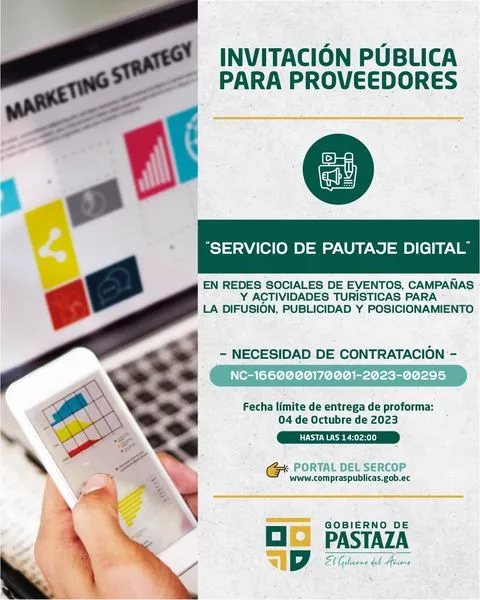 ¡Participa, ahora todos los procesos en el #GobiernodePastaza son transparentes!