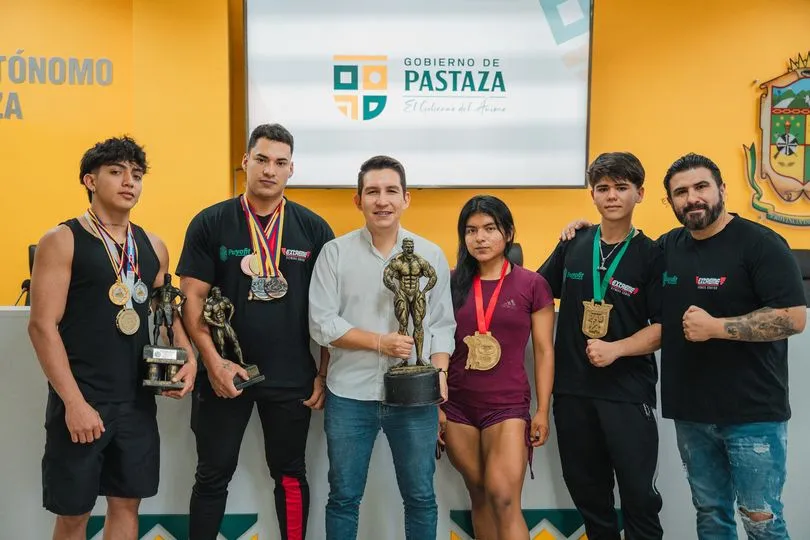 ¡Apoyamos a nuestros deportistas para la gloria de #Pastaza!