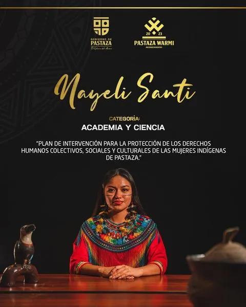 Te presentamos a las 9 finalistas de los Reconocimientos PASTAZA WARMI 2023.  Déjales tus mejores comentarios y sentimientos de #Ánimo.