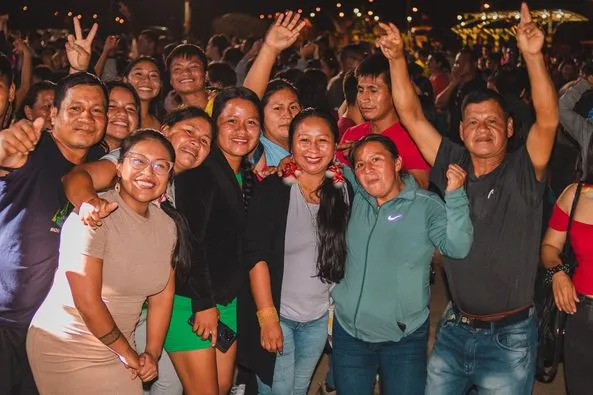 Los cantones Arajuno y Santa Clara festejan 64 años de provincialización de Pastaza