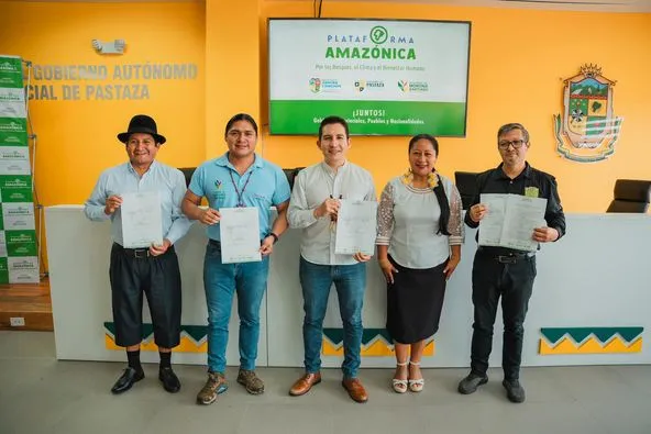 ¡Destacada reunión de prefectos Amazónicos en #Pastaza!