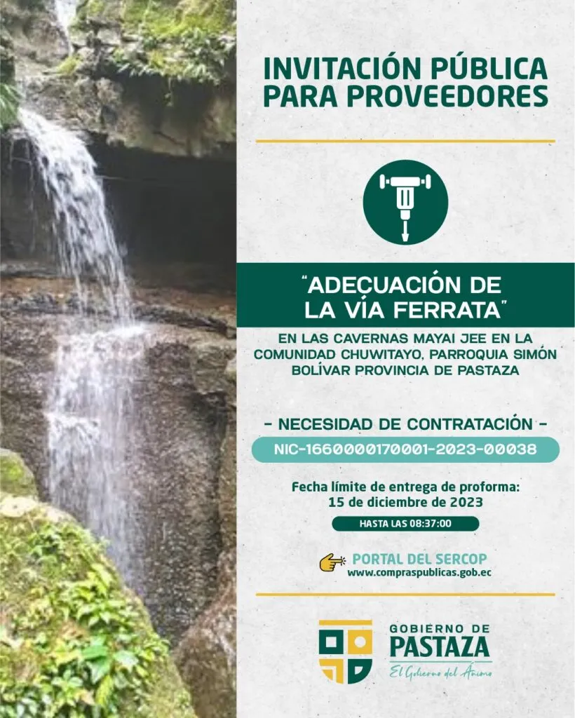 ¡Publicamos todos nuestros procesos de compras públicas, para que todos tengan la misma oportunidad!