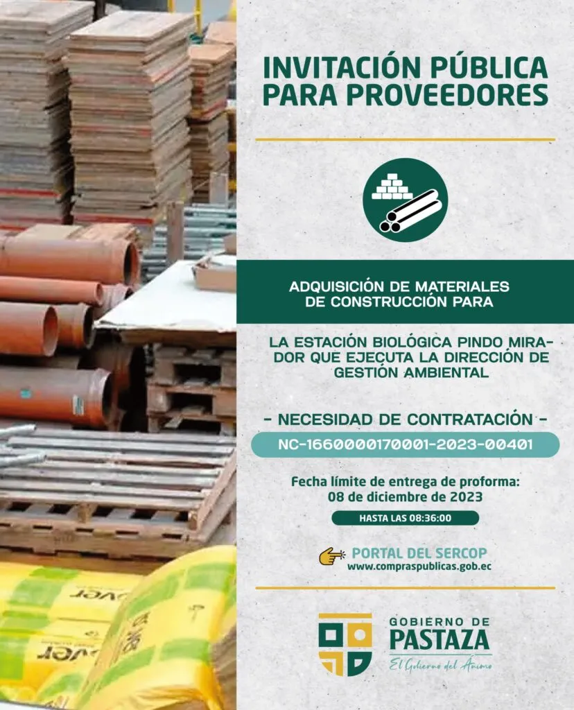 ¡PARTICIPA, AHORA SI SON TRANSPARENTES TODOS LOS PROCESOS DE COMPRAS PÚBLICAS!