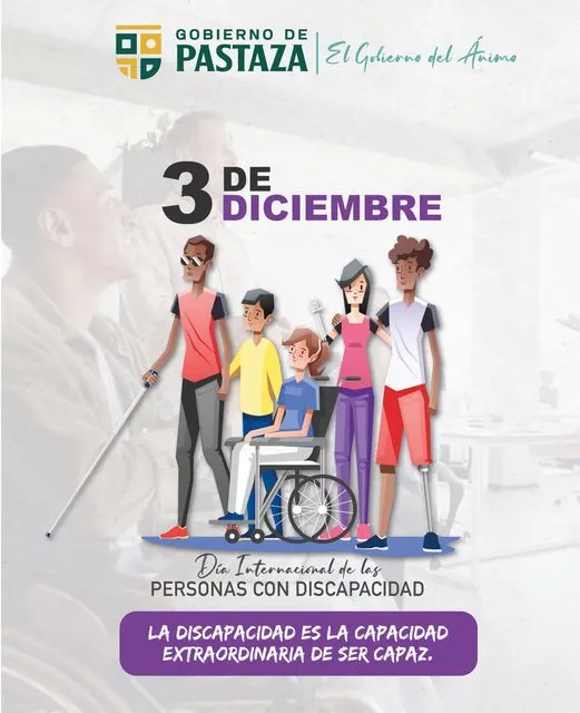 Celebramos el Día Internacional de las Personas con  Discapacidad