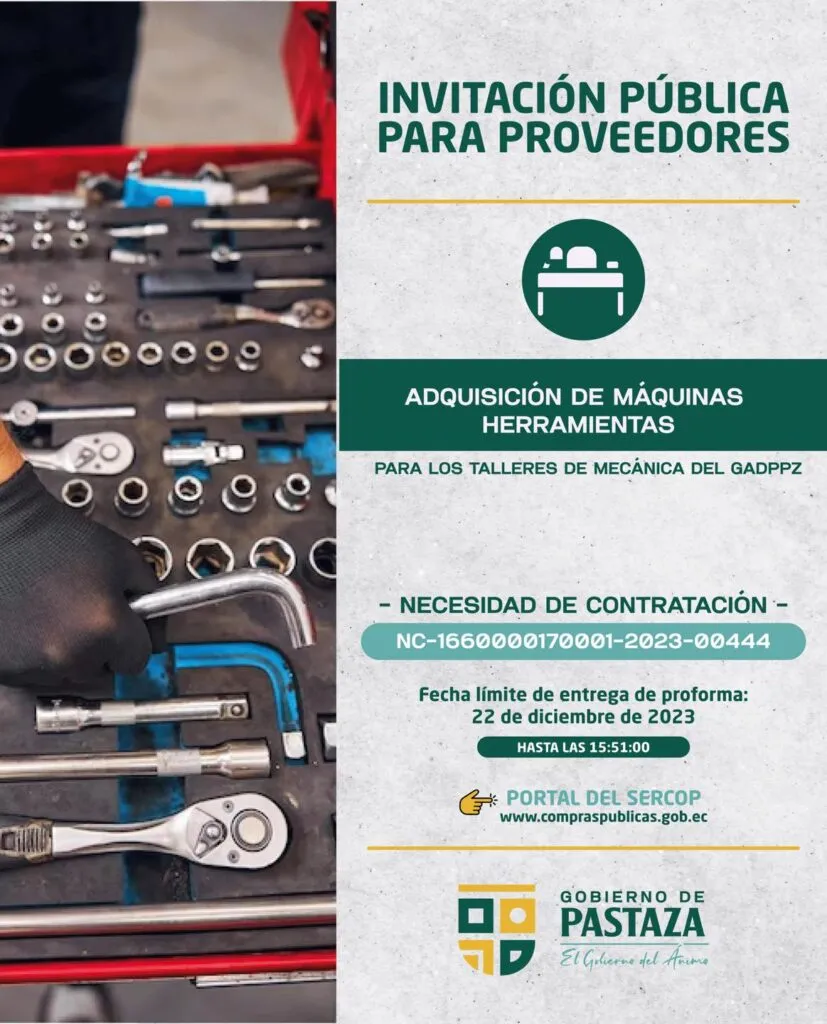 ¡Libre participación en contratación pública!
