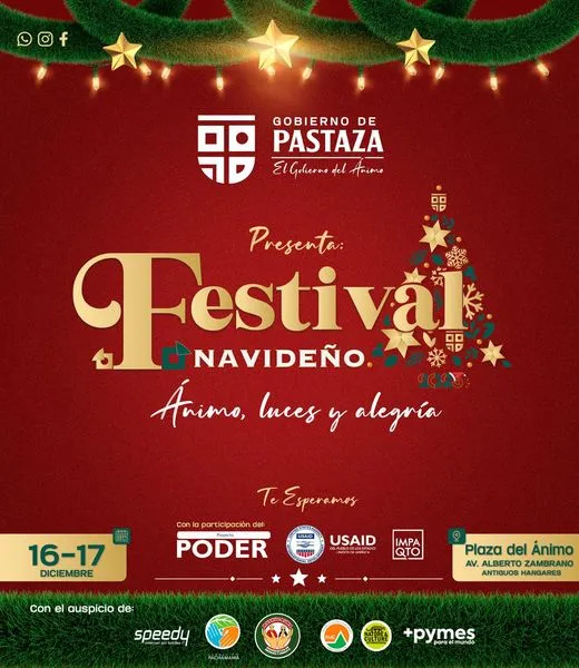Ya llega #Navidad y con ella el Festival Ánimo, luces y alegría¡¡¡