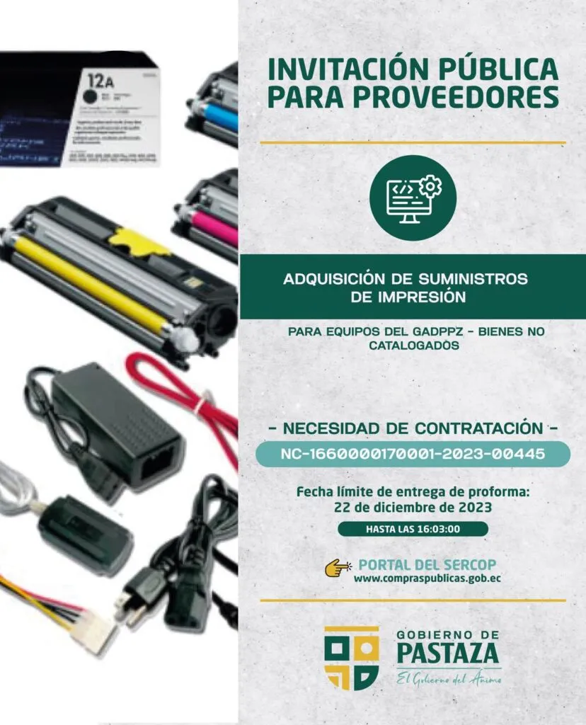 ¡Libre participación en contratación pública!