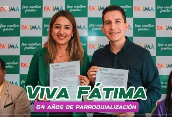 ¡Viva Fátima en sus 64 años de parroquialización