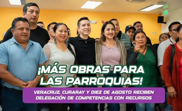 ¡Buenas noticias para Veracruz, Curaray y Diez de Agosto!