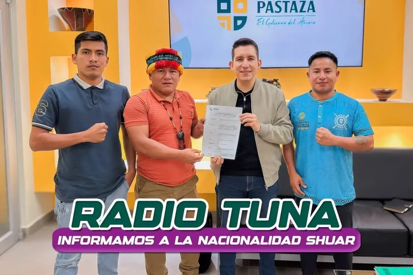 El Gobierno del Ánimo también habla shuar! Apoyo histórico a su radio comunitaria