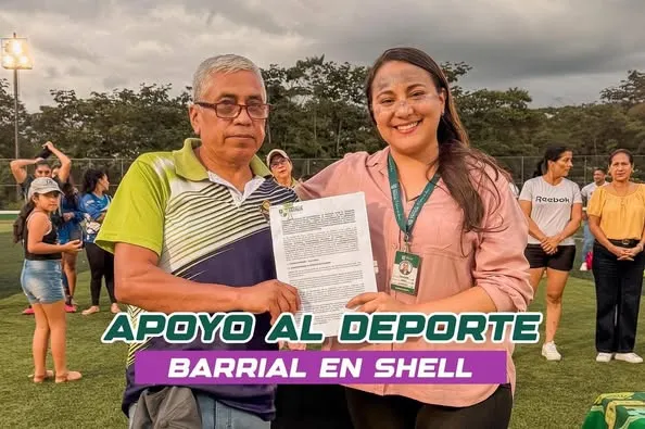 Transferencia de recursos dinamiza el deporte barrial en Shell