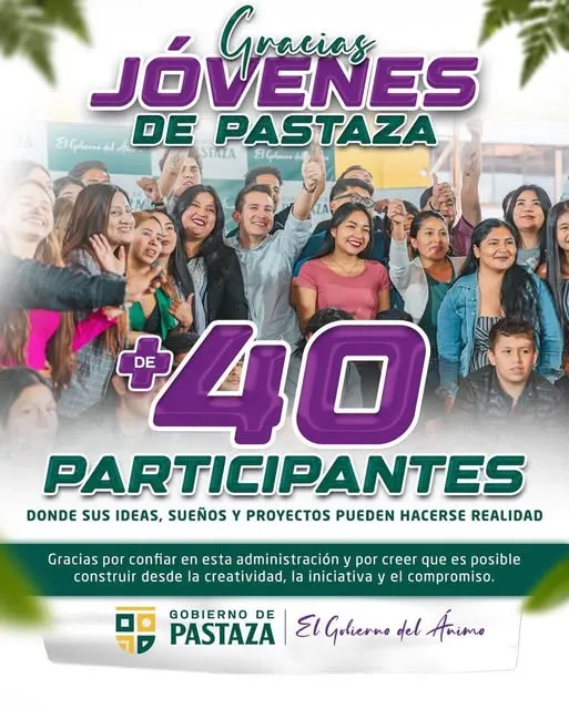Más de 40 jóvenes participaron en Ánimo Juventud.