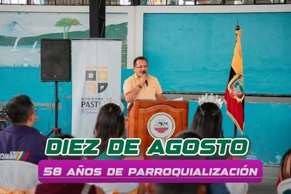 En el aniversario 58 de la parroquia 10 de Agosto