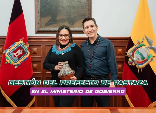 La presencia del prefecto André Granda en la capital responde a su firme compromiso con el bienestar y desarrollo de Pastaza.
