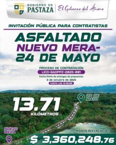 INVITACIÓN PÚBLICA PARA CONTRATISTAS -SERCOP