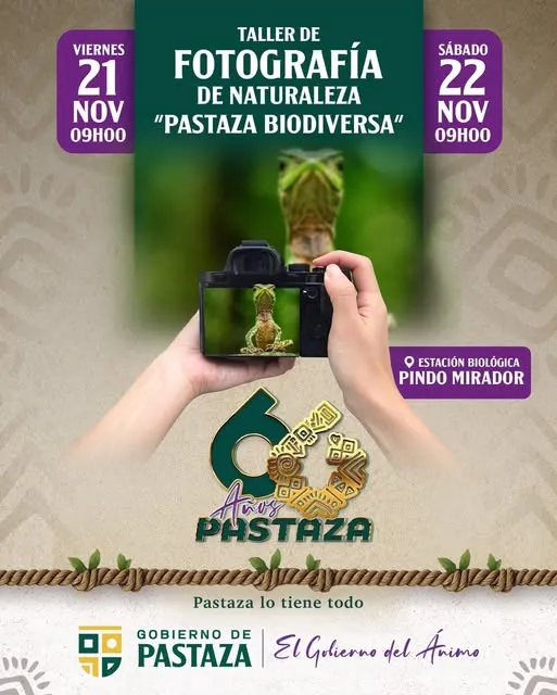 Seguimos entregándole a Pastaza actividades importantes que resaltan su verdor