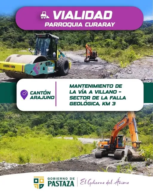 ¡Vía a Villano atendida de manera permanente!