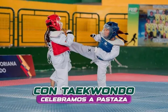 Taekwondo con ánimo y energía