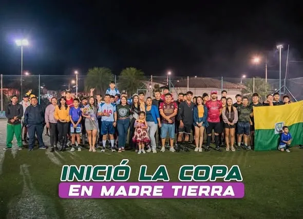 Se inició la Copa André Granda en Madre Tierra