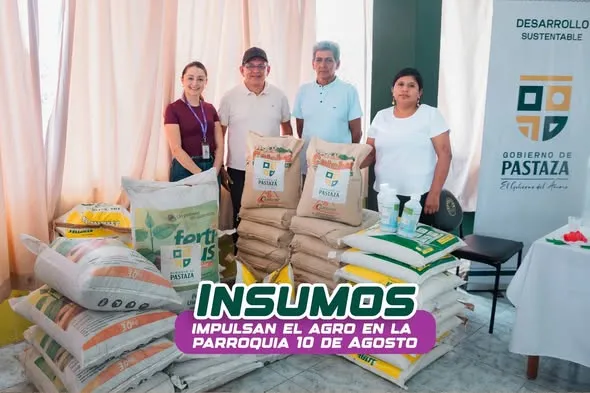 El compromiso con el campo se fortalece en la parroquia 10 de Agosto