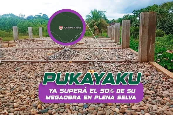 ¡Promesa cumplida, las obras llegan al corazón de la selva de Pastaza! Celebramos a Montalvo!!!
